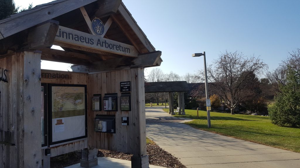 Photo by Don Lipps - Entrance to Linneaus Arboretum - St. Peter, MN