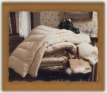 Wool Comforter - St. Peter Woolen Mill