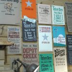 Tin Can Valley Printing Company - Wall of posters