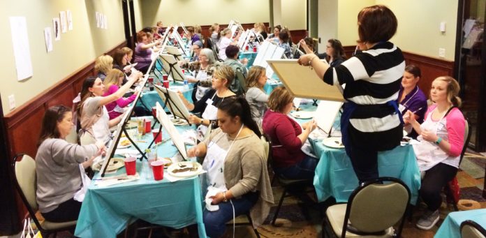 Mothers of Angels 2017 Painting Event