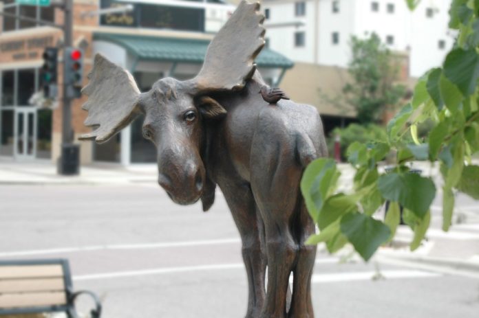 Ralph The Moose - Mankato, MN Sculputure Walk 2018