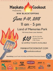 Mankato Cookout 2018 Poster