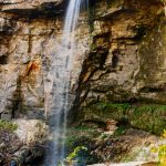 Photo by Rick Pepper - Minnemishinona Falls in 2010 before the bridge was built or access restrictions put in place.