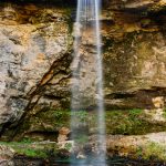 Photo by Rick Pepper - Minnemishinona Falls in 2010 before the bridge was built or access restrictions put in place.