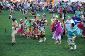 Photo by Ron Hamm - Wacipi Pow Wow - Mankato, MN - Grand Entry