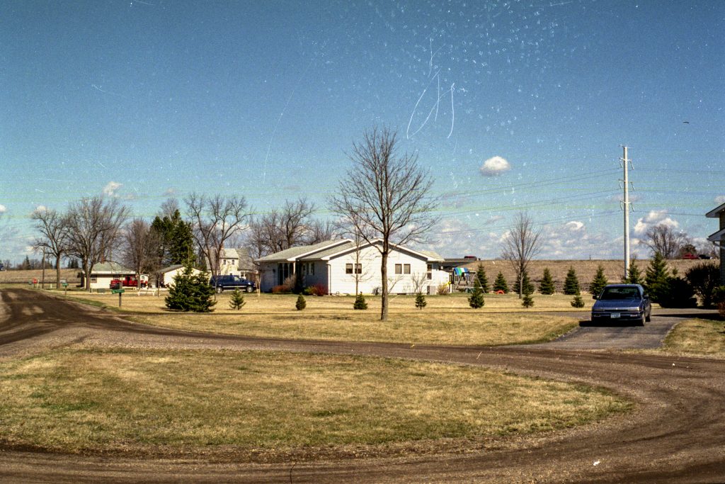 Photo by Rick Pepper - Mankato, MN - View from the Ivy Lane cul-de-sac looking northeast.