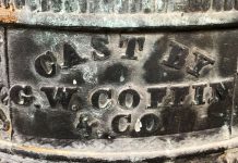 Photo by Gary Pettis - Mankato's Liberty Bell was cast by G.W. Coffin & Company of Ohio.