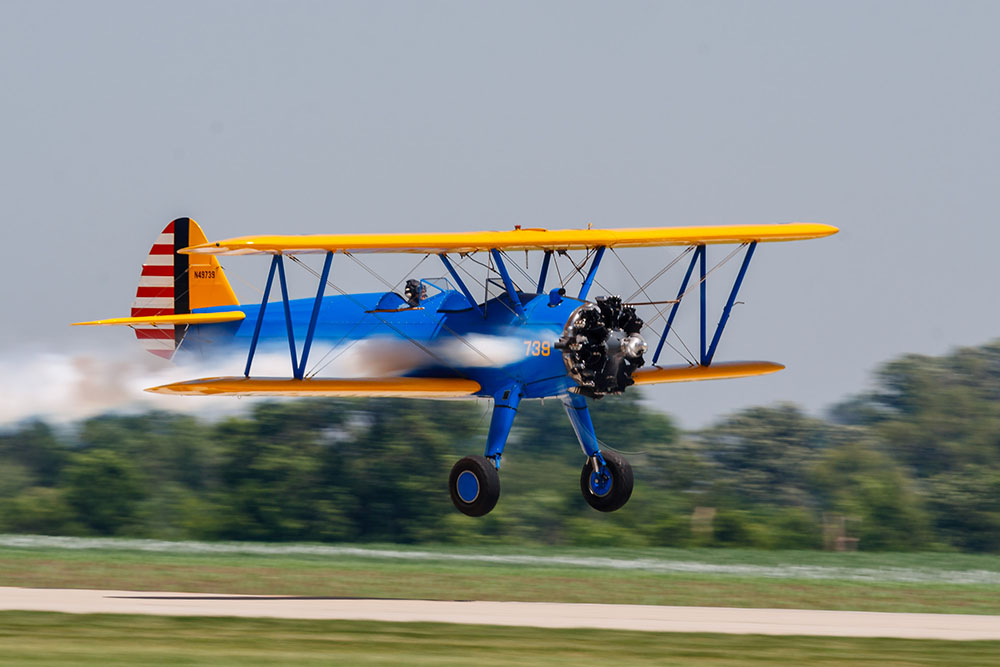 Photo by Rick Pepper - 2012 Mankato Air Show - US Army Bi-Plane