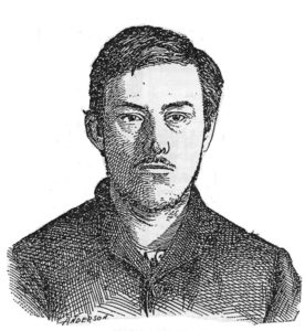Cyrus B. Miller, sketch by A. Anderson (Mankato Daily Review, Nov. 11, 1897)