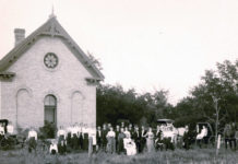 Yaeger School House, ca. 1900 (Photograph courtesy Cindy Slater).