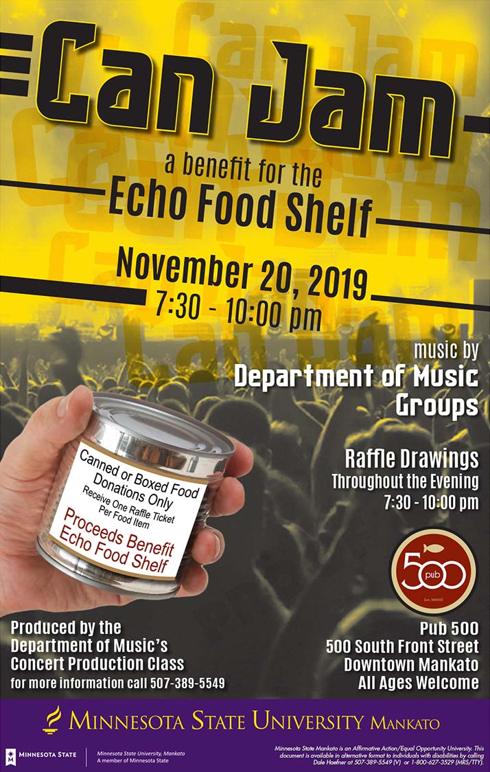 MSU/Echo Food Shelf Can Jam