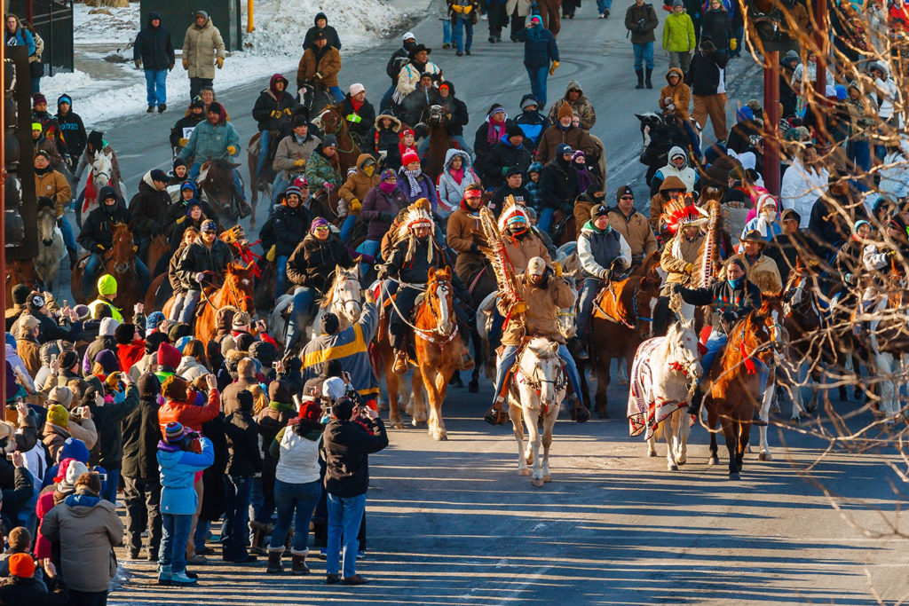 Photo by Rick Pepper - December 26, 2012 - The Dakota 38+2 riders on Riverfront Drive