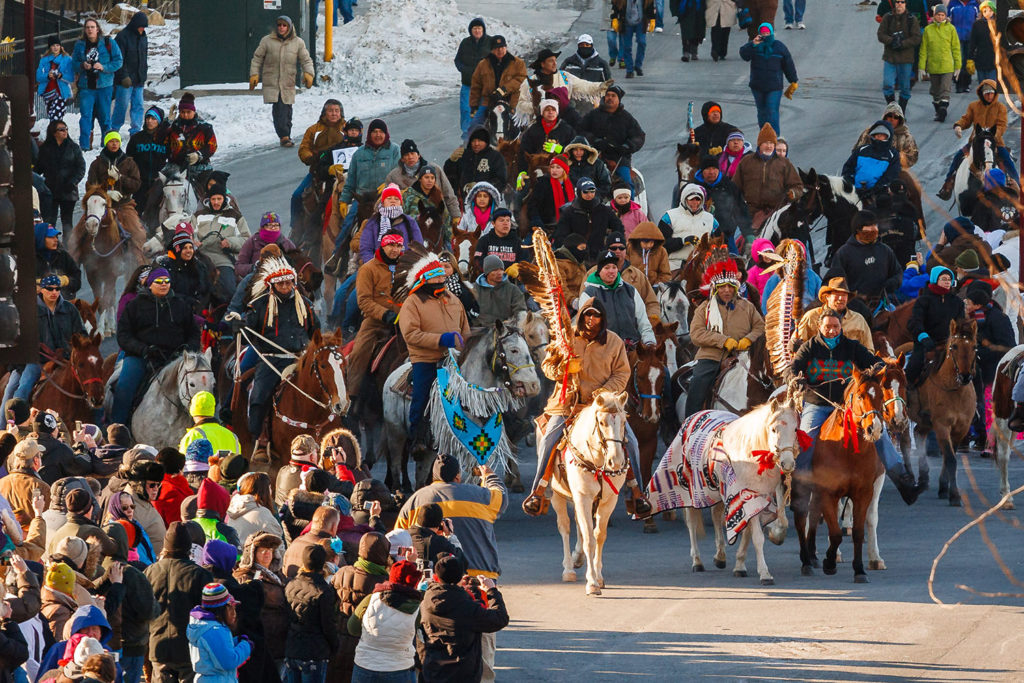 Photo by Rick Pepper - December 26, 2012 - The Dakota 38+2 riders on Riverfront Drive