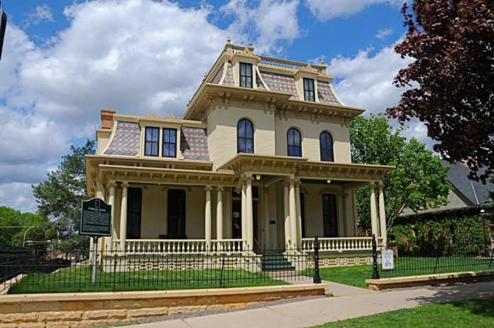 Photo Courtesy of Blue Earth County Historical Society - R.D. Hubbard House in Mankato