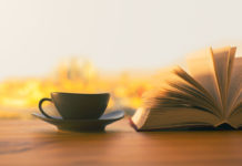 Coffee and book