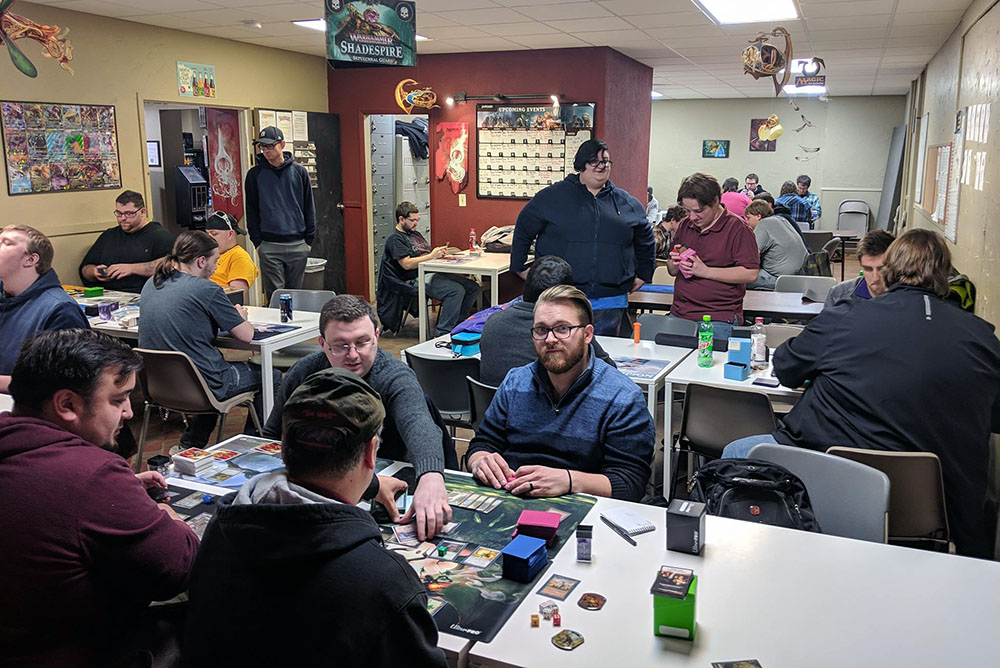 Submitted Photo - Fans of Magic The Gathering meeting at The Dork Den in Mankato