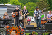 Submitted Photo - Kaleb Braun-Schulz and friends performing at Festival Solstice