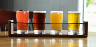 Submitted Photo - A sampling of some of the many original varieties at Locale Brewing Company