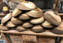 Submitted Photo - Rough cut bowls ready for turning in Randy Dinsmore's workshop