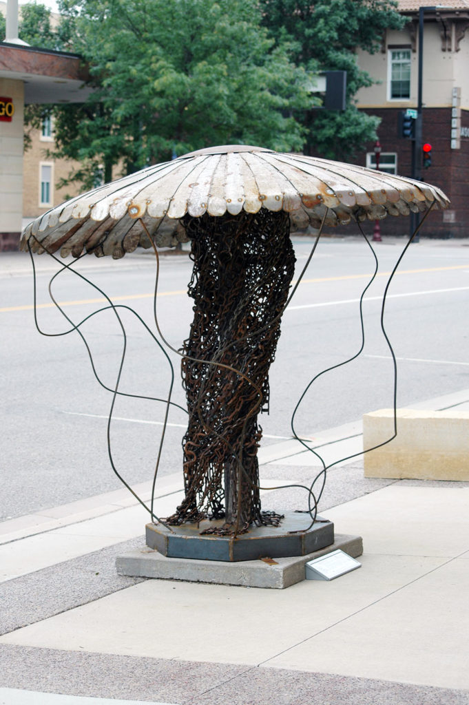 Photo by Don Lipps - Light of the Sea by the Janesville, Waldorf, Pemberton (JWP) High School Advanced Metal Sculpture Class