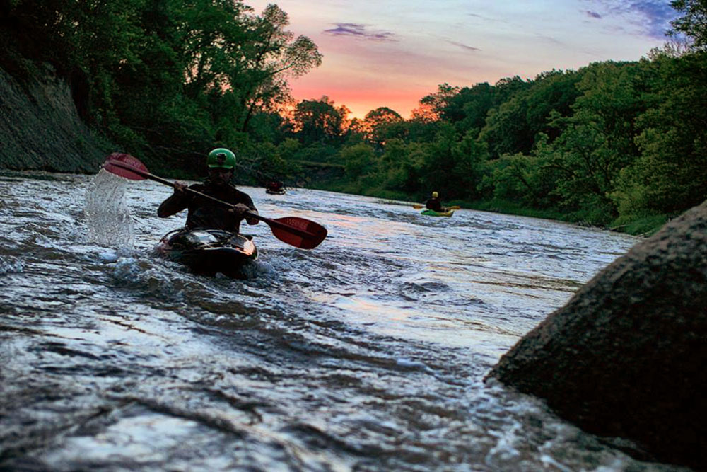 Submitted Photo - Kayakers from Bent River Outfitter