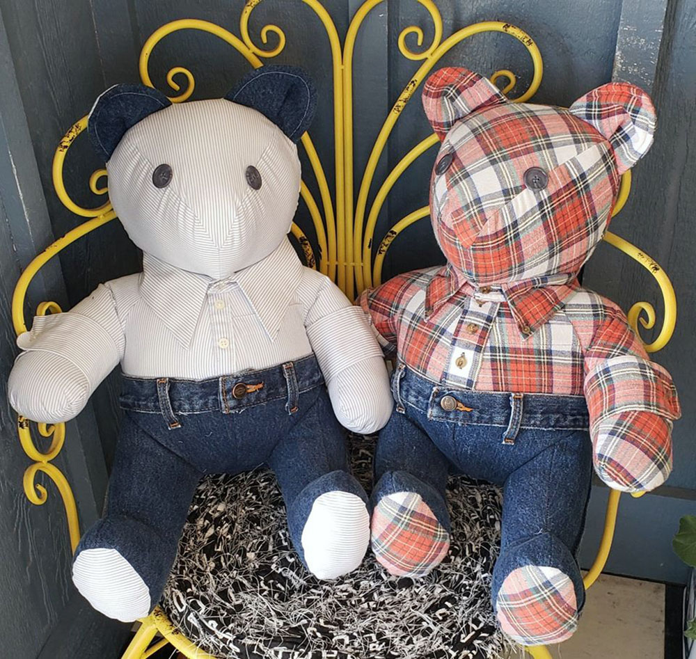 Submitted Photo - Jeans bears at Pins and Needles Alterations in Mankato