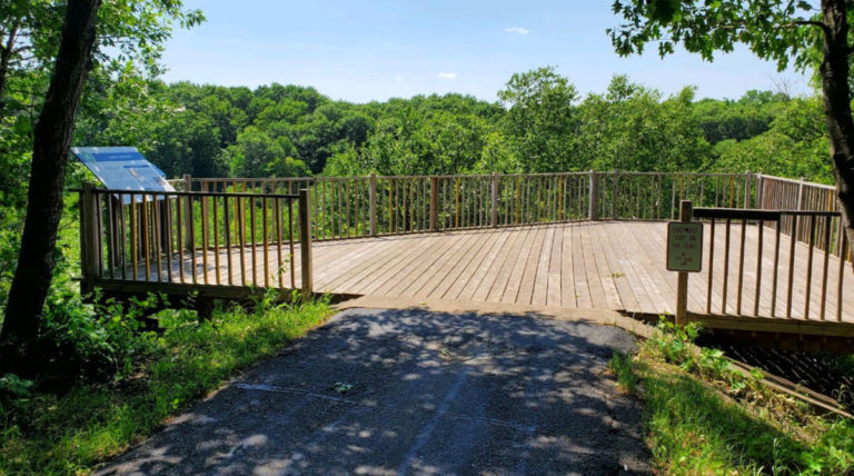 Submitted Photo - Williams Nature Center - Overlook near Minneopa Creek