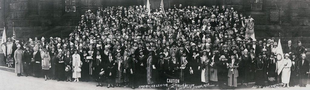 Photo Courtesy of the Minnesota American Legion Archives - American Legion Auxiliary spring conference at the St. Paul Hotel March 27, 1931.