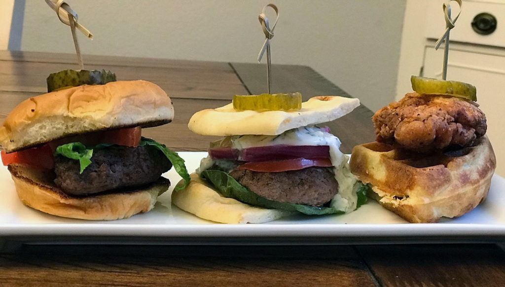 Submitted Photo - Burger flight at Nolabelle Kitchen + Bar in Mankato