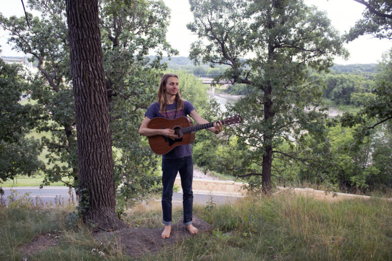 Photo by Rachael Jaeger - Tanner Peterson in Sibley Park