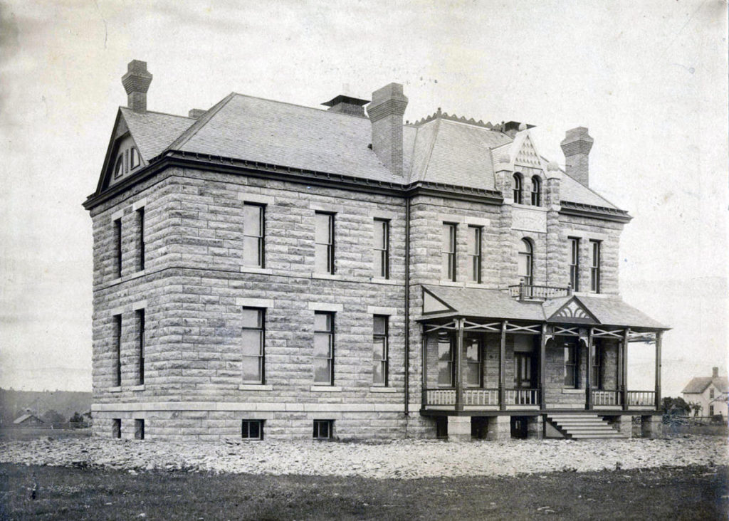 Photo courtesy of Blue Earth County Historical Society - Tourtellotte Hospital