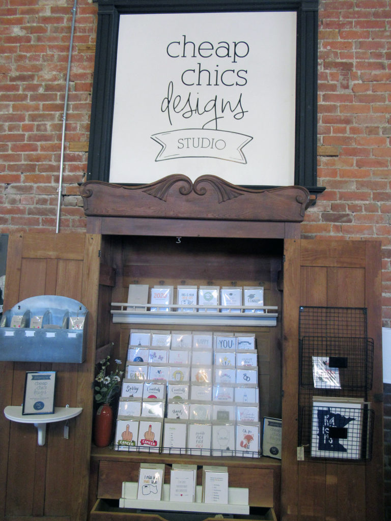 Photo by Grace Brandt - Some of the wares at Cheap Chics in Nicollet