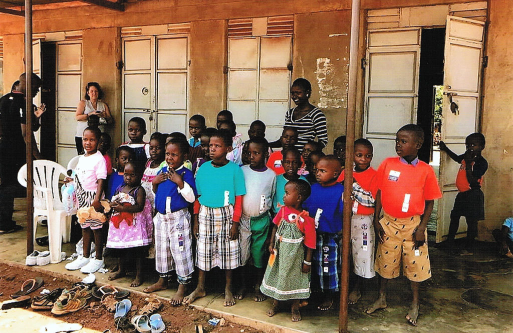 Submitted Photo - Some of the recipients of The Little Dresses project