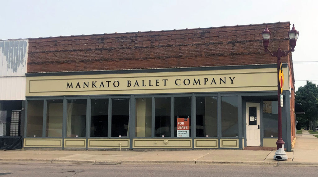 Photo by Mike Lagerquist - In the Mankato Ballet Company’s old building on South Front Street, providing safety for students would have been much more difficult.
