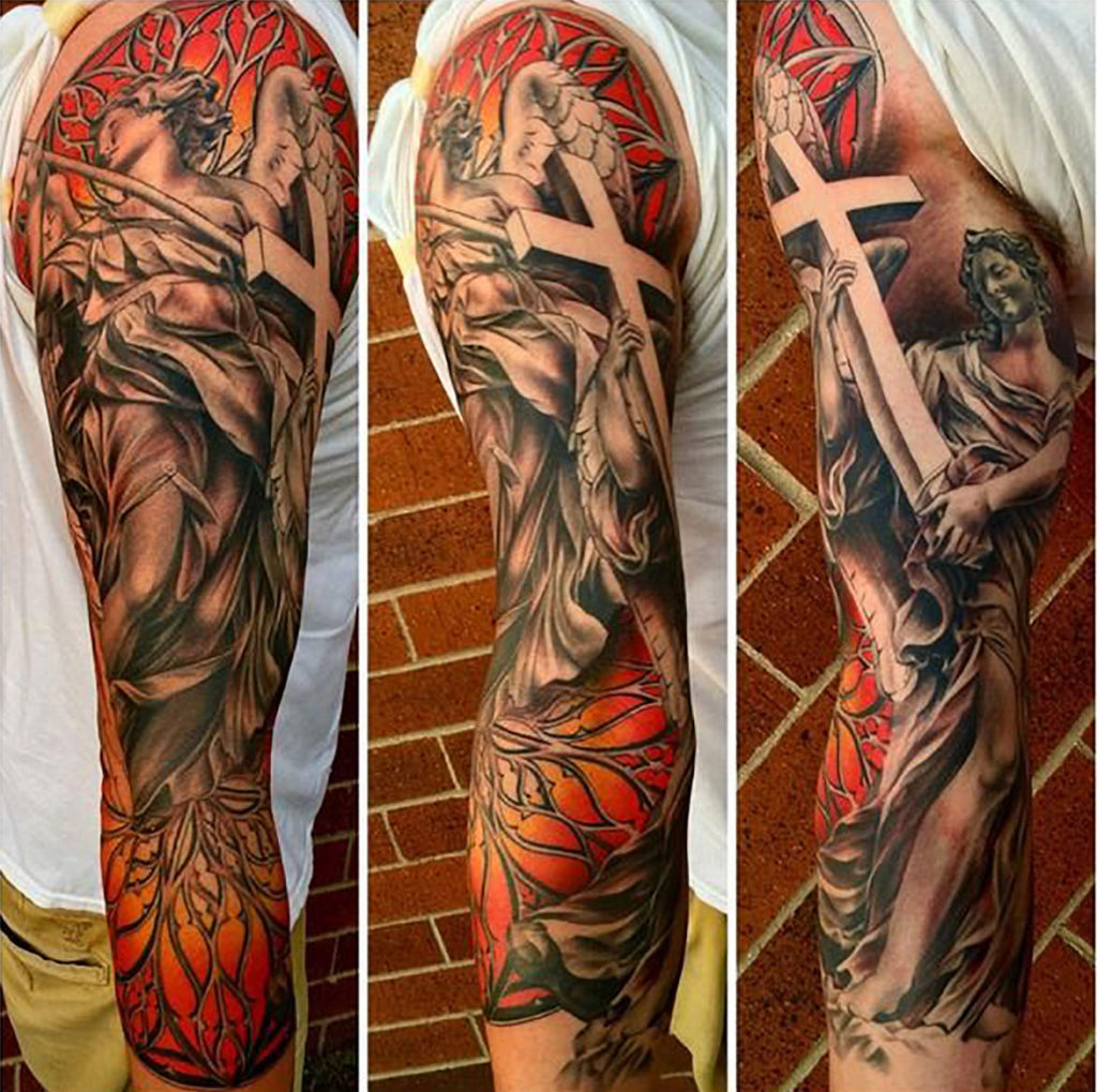 Submitted Photo - Full sleeve from three angles by Megan Hoogland