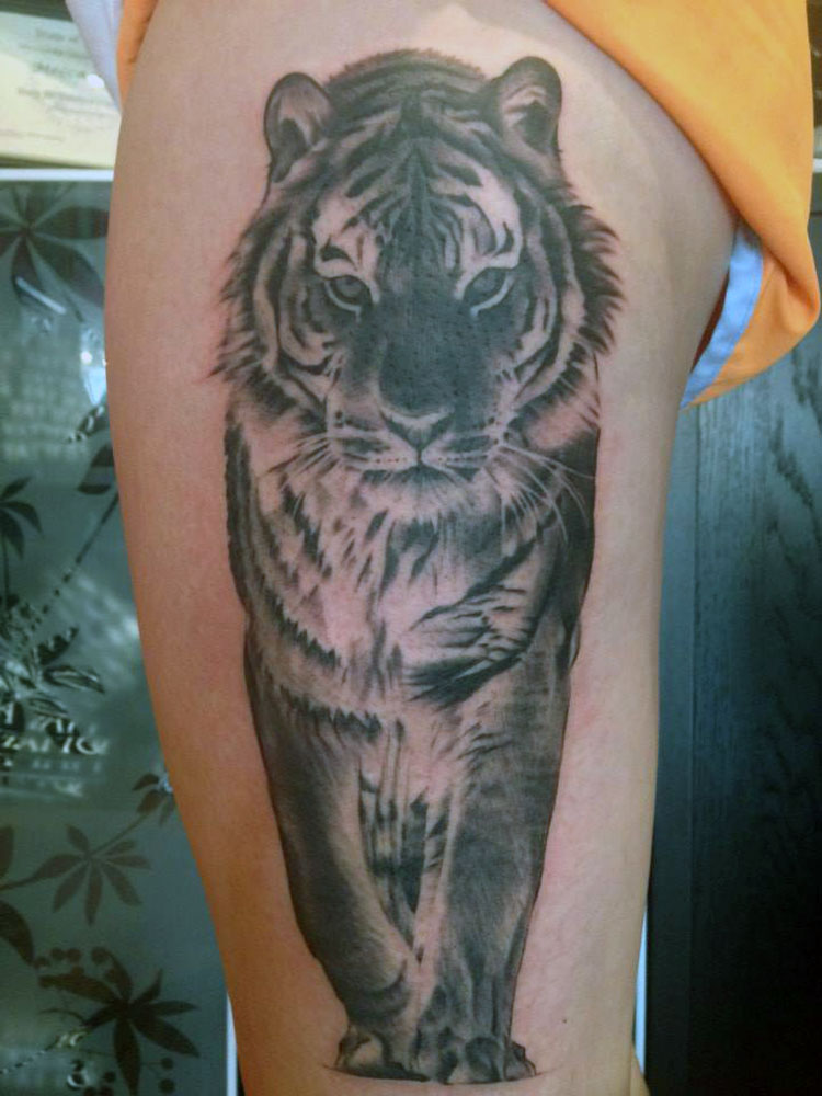 Submitted Photo - Tiger tattoo by Megan Hoogland