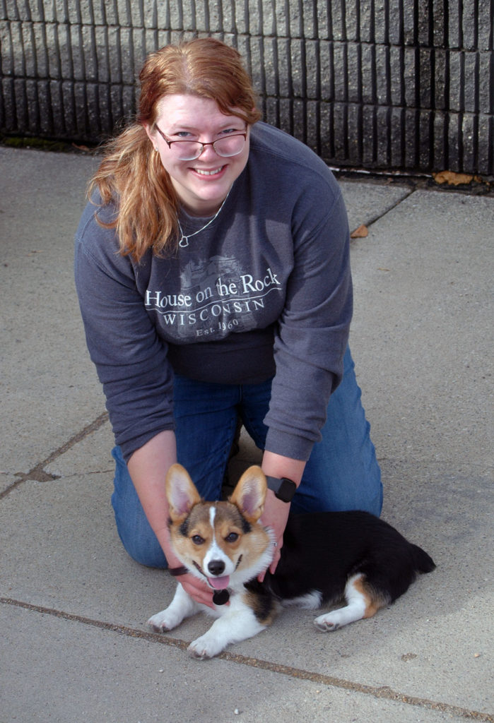 Photo by Don Lipps - Key City Kennel Club Basic Obedience class attendees Anna and Rowan