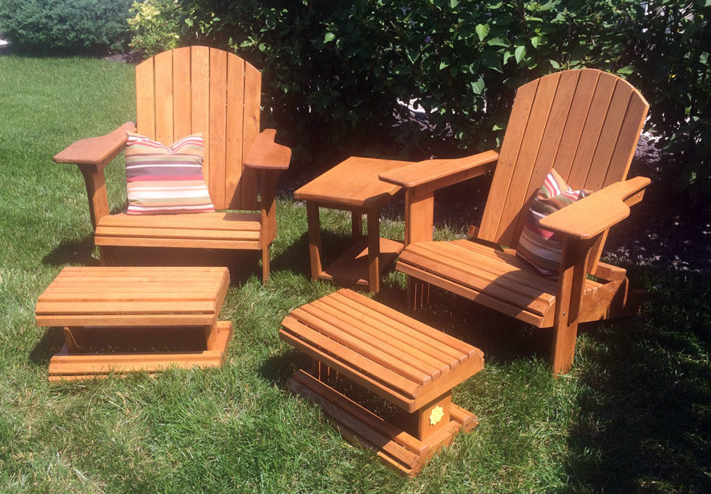 Submitted Photo - Adirondack chairs crafted by Tim Hatlestad