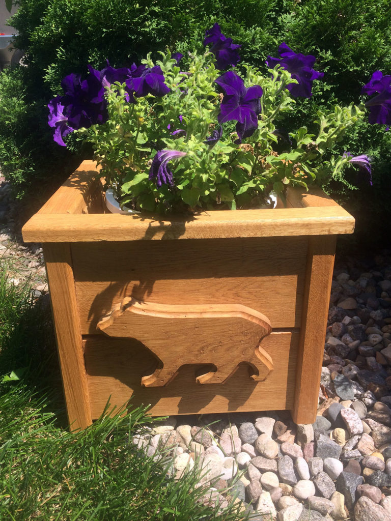 Submitted Photo - Oak planter by Tim Hatlestad
