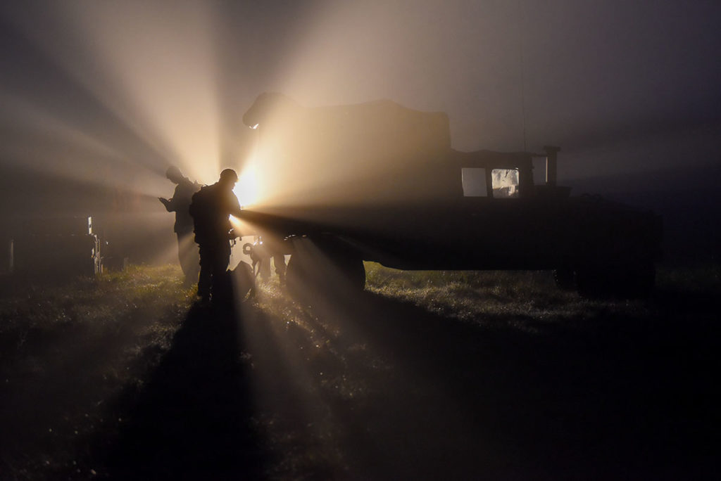 Photo by Gage Cureton - A shot Gage Cureton took during his time as a combat photographer in the Marine Corps Reserves.