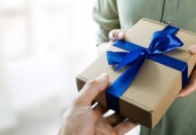 Giving and receiving gift