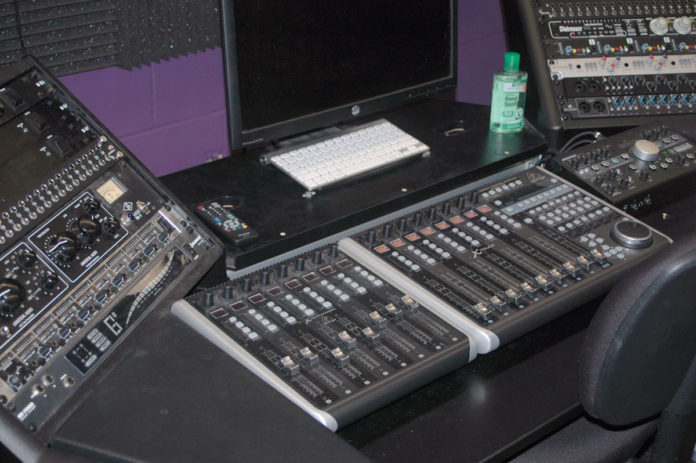 Photo by Don Lipps - MavHouse Records control console