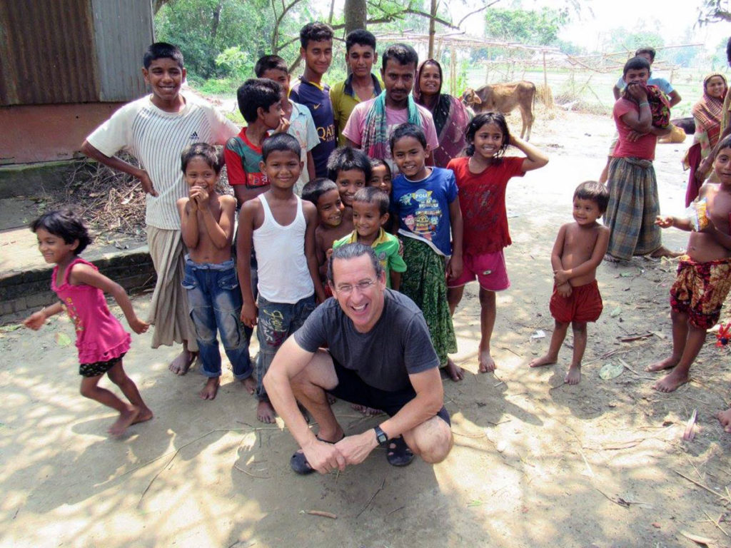 Submitted Photo - Greg Wilkins on one of his many service trips