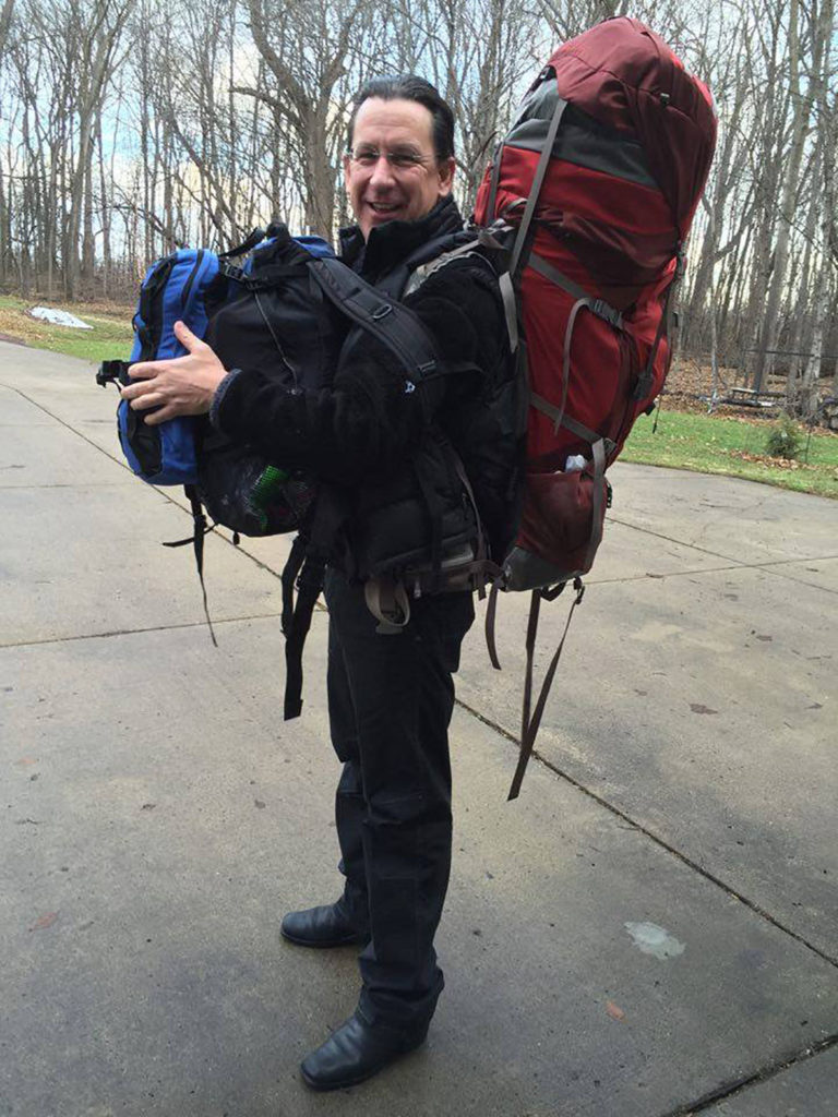 Submitted Photo - Greg Wilkins off on adventure.