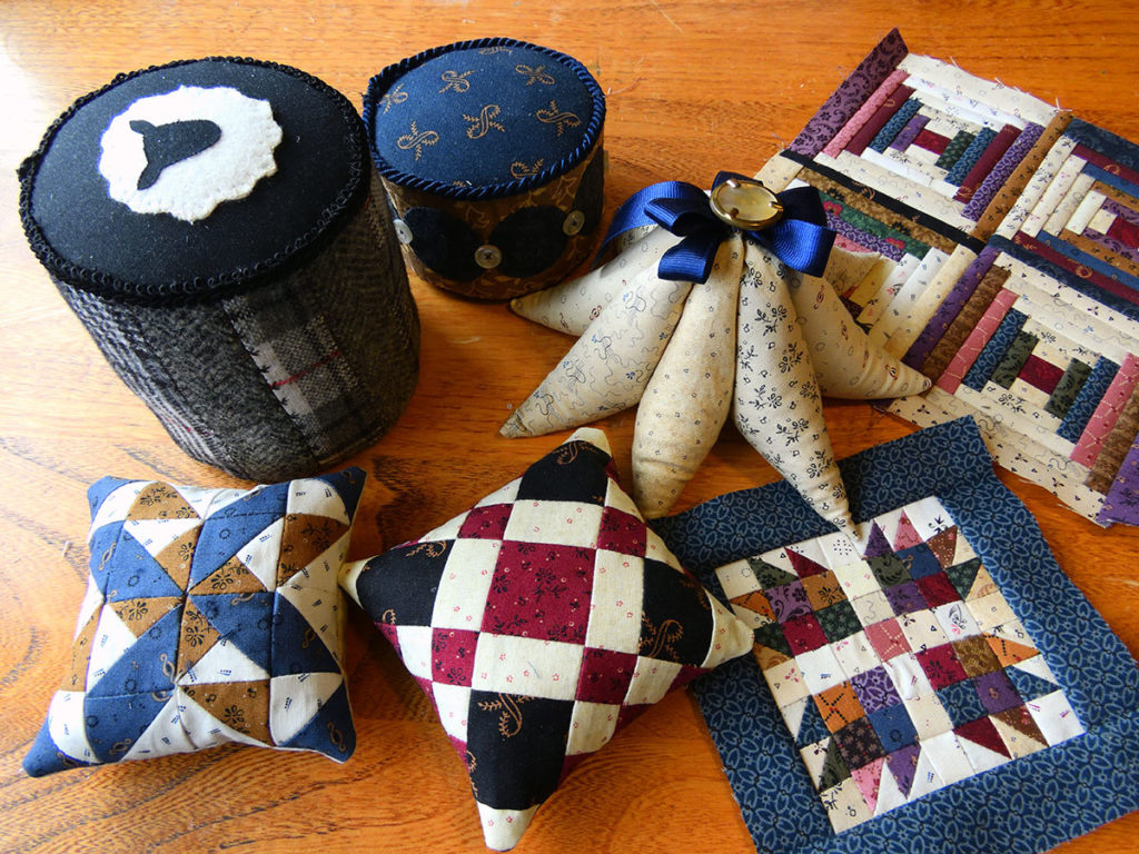 Submitted Photo - Pin cushions and mini quilts by the Deep Valley Quilter's Guild