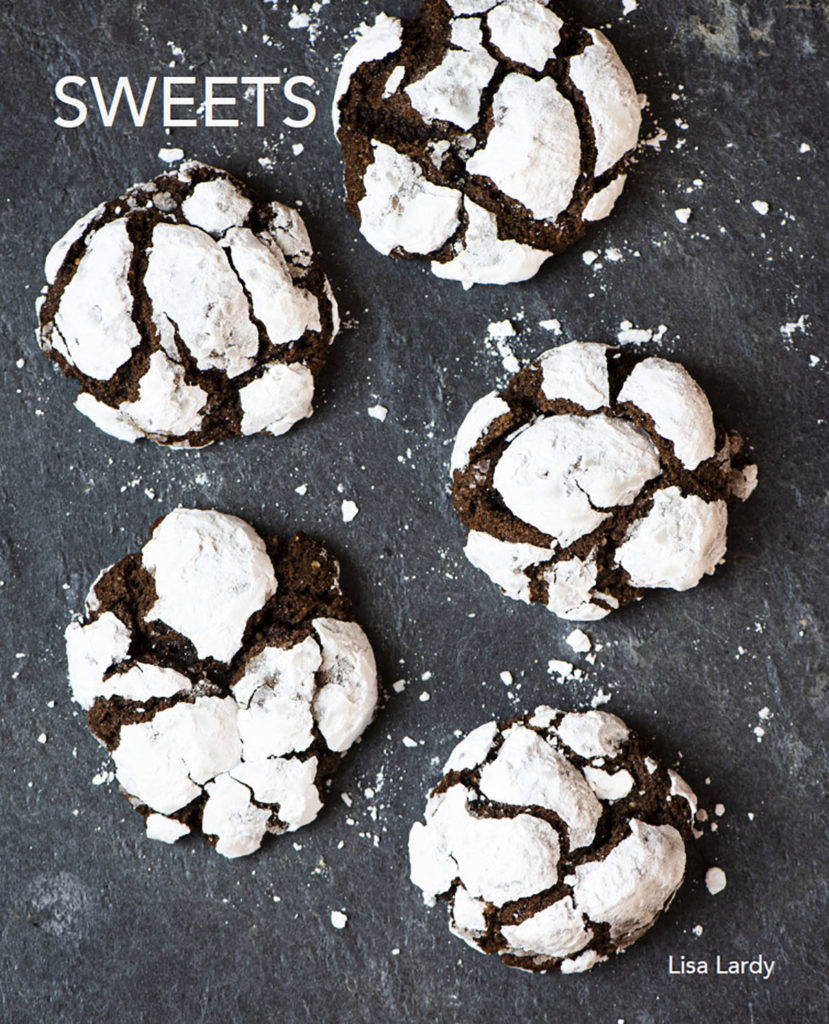 Photo by Lisa Lardy - Cover for Lardy's cookbook, Sweets