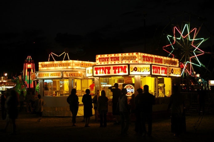 Photo by Don Lipps - North Mankato Fun Days at night