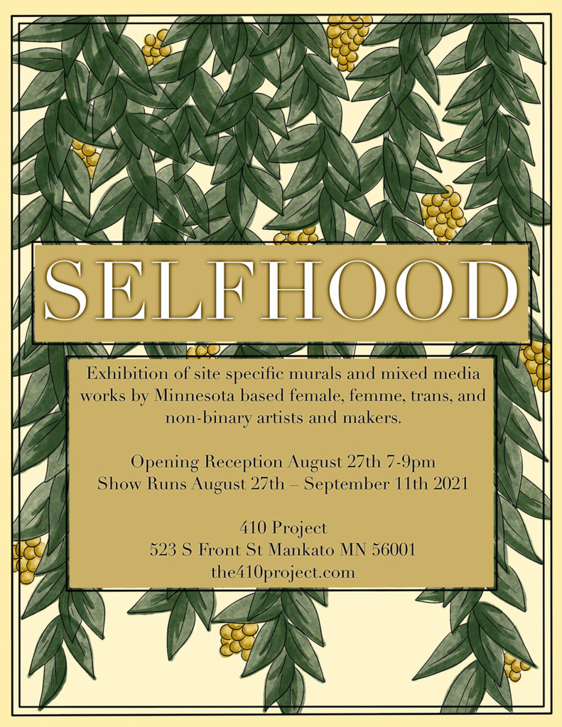 Selfhood an exhibit at the 410 Project in Mankato