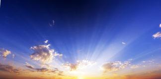 Sunrise Over Ocean