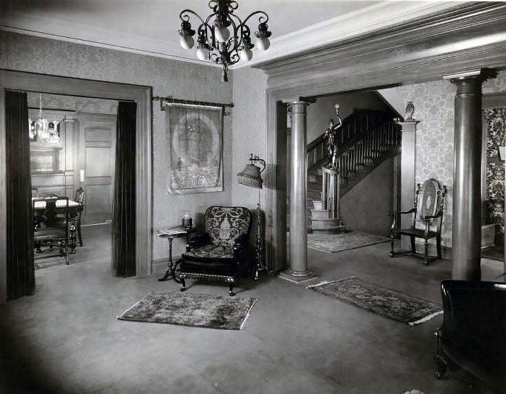 Submitted Image - Interior view of the front parlor of the Oscar Schmidt residence. 